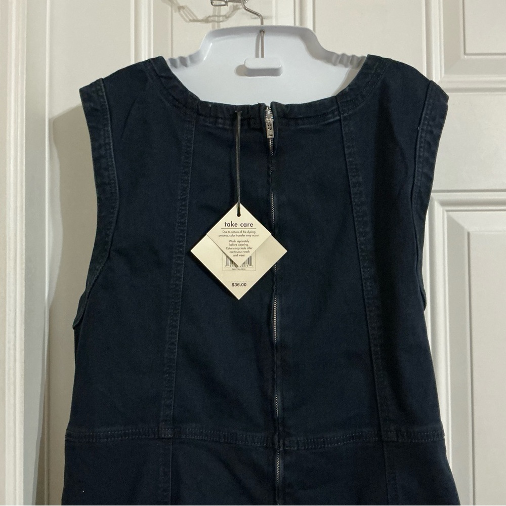 Ava & Viv Women’s Denim Sleeveless Midi Bodycon Dress Size 22 - Picture 6 of 10